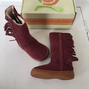 Livie and luca girls pink Sonoma suede boots 4